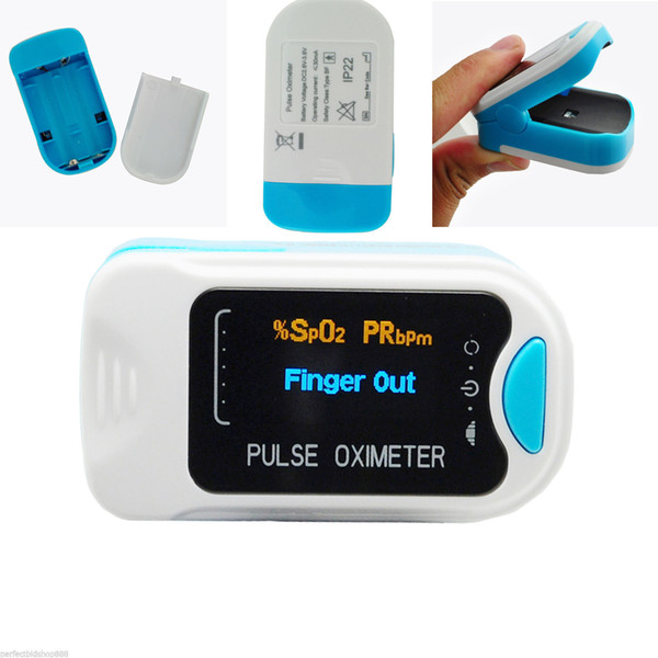 OLED Fingertip oxymeter spo2,PR monitor Blood Oxygen Pulse oximeter,CMS50N