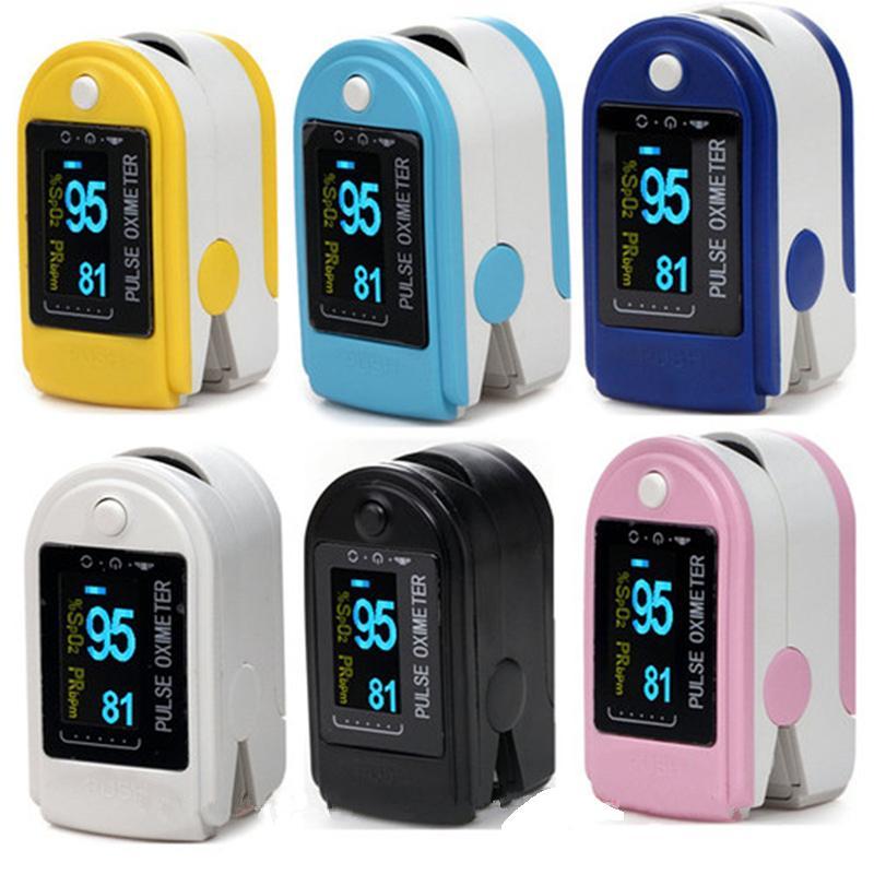 FDA CE CONTEC CMS50D Fingertip Blood Oxygen Pulse Oximeter With Free Shipping