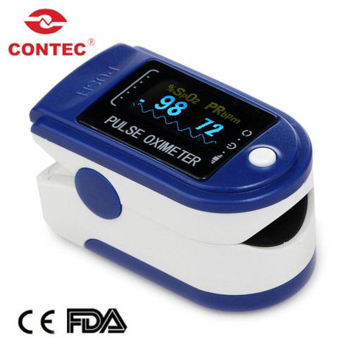 Wholesale-Pluse Oximeter,Finger SPO2 Monitor CMS50D with CE &FDA Approved+Free Shipping