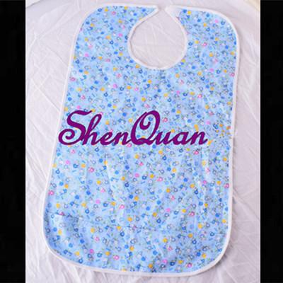 adult bib - reusable clothing protector for eating,waterproof apron used help the elderly dinning,elderly care apron