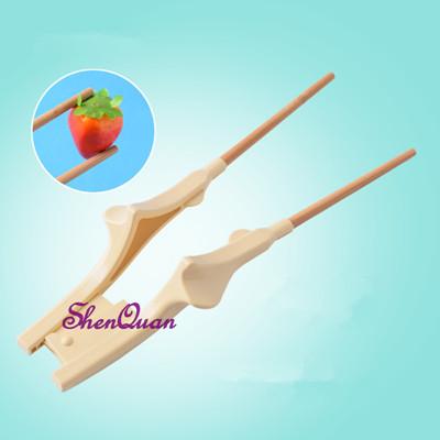 china supply free ship safety and environmental protection training chopsticks, auxiliary chopsticks help to eat food