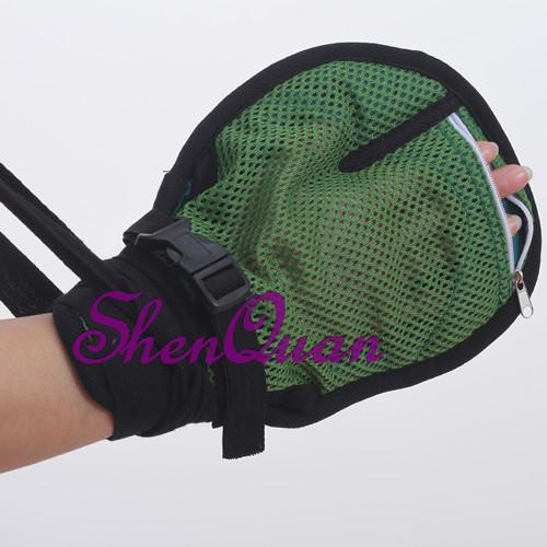 foshan high quality Prevent the manic patients pull out the needle constraint gloves free shipping fast ship