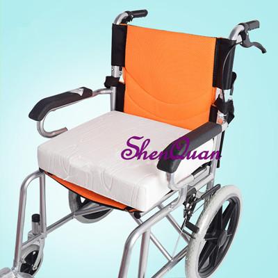 supportive hip cushion, hip surgery recovery, hip injury recovery, fits wheelchair, removable cover,leg pad