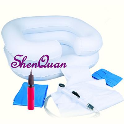 Taiwan quality Inflatable wash basin help the stay in bed or can not move people to wash head/medical care product