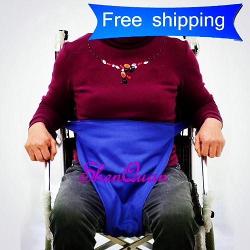 free ship strong cotton wheelchair safety belt fixed seat belts elderly belt constrained bands with adjustable straps