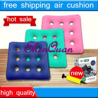 Premium inflatable pad cushion comfortable help to pain relief, medical cushion ideal for coccyx pain, bedsores,wheelchair seat pillow