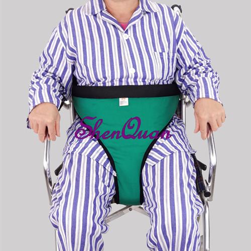 Wheelchair restraint belt fixed band, seat belt mesh and cushion non-slip practical - long-term bedridden elderly or unconscious patient