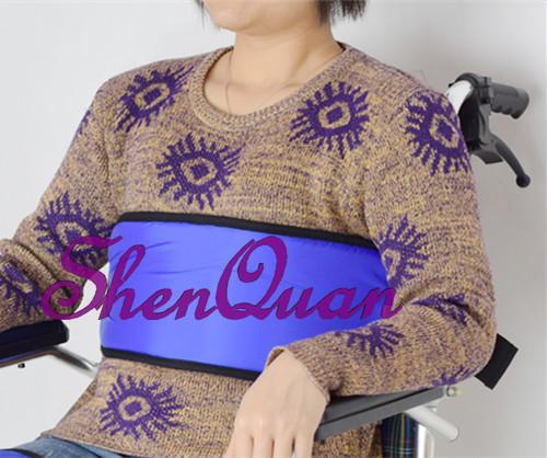 free shipping high quality wheelchair seat belt, best sell factory price simple style wheelchair safety harness