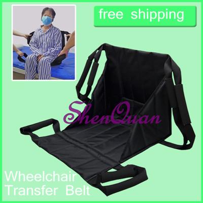 4 Handle transfer belt,safe patient and resident transfers,transportation assistant with adjustable closures for elderly, handicapped