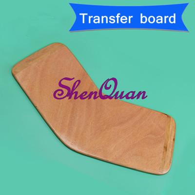 Days curved transfer board for wheelchair users, reinforced wood slide board for disability, handicapped, long slider bear 150kg weight