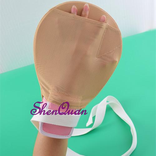 Control mitts medical restraints patient hand infection protectors padded mitts safety universal prevent finger harm fixed gloves