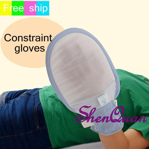 new medical constraint gloves convenient hand control band to ensure the safety for the old and patients