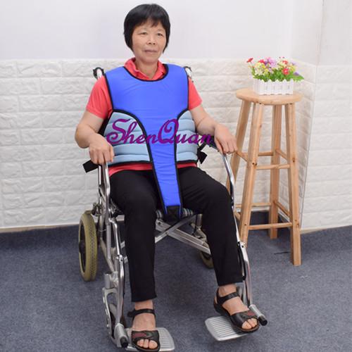 Ergonomic design wheelchair safety Vest,3D Stereo cropping,can be used for a long time without any burden to the body