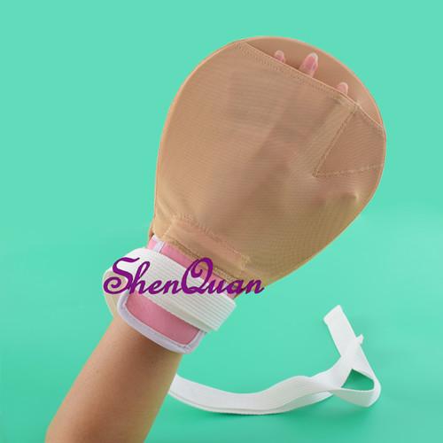 Constraints gloves finger control mitts medical breathable patient anti extubation gloves for senior citizen anti scratch