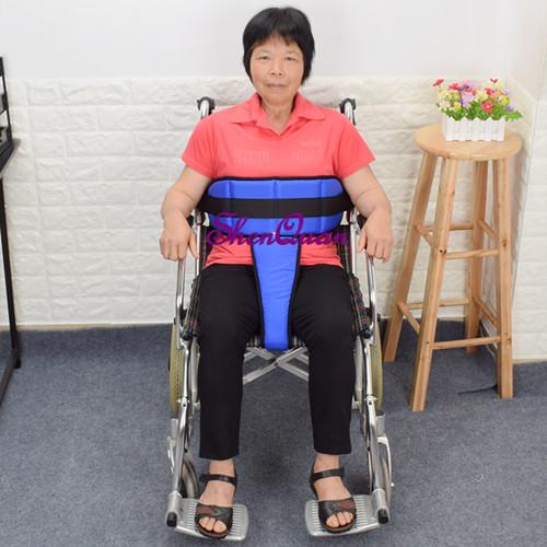 pad elderly care waist belt restraint one size fits most tie strap 3 strap,elderly wheelchair seat belts