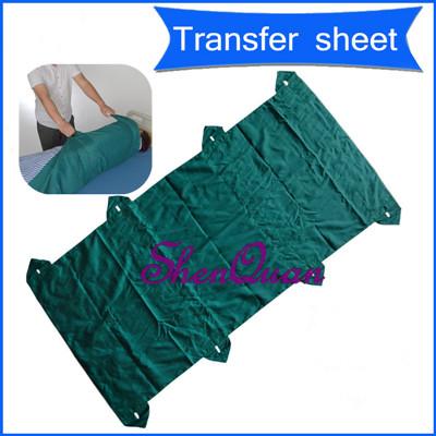 Positioning bed pad with handles,patient sheet for lifting , transfers ,turning, and repositioning in beds can reusable and washable