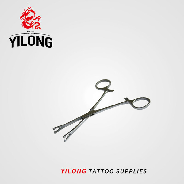 YILONG Ear Nose Lip Navel Tongue Septum Forcep Clamp Pliers Tool Surgical Steel Body Piercing Kits Hoop Ring Captive Bead Opening Plier