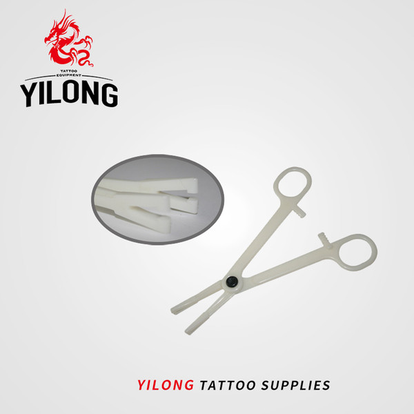 YILONG Disposable Ear Lip Navel Nose Tongue Septum Forceps Plier Clamp Tool Body Piercing Accessory Permanent Makeup Accessories