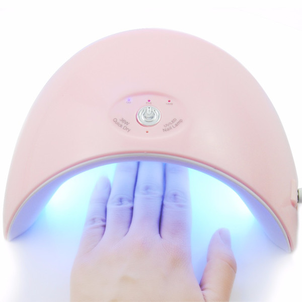 New 36W UV Led Lamp Nail Dryer For All Types Gel 12 Leds UV Lamp for Nail Machine Curing 60s/120s Timer USB Connector