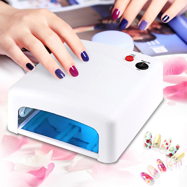 Professional Gel Nail Dryer High quality 36W UV Lamp 220V EU Plug Led Nail Lamp Curing Light Nail Art Dryer tools