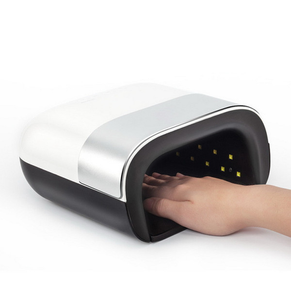 SUN 48W UV Lamp Intellegent Menicure Led Lamp Nail Timer Invisible LCD Display Infrared Smart Nail Dryer Curing All Gel