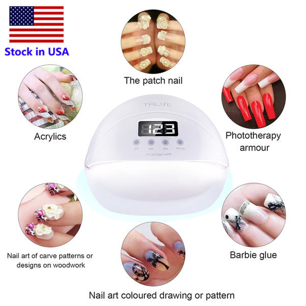 UV LED Nail Lamp for Fingernail & Toenail Gels Dryer Curing with Automatic Sensor,UV nail light for Fingers and Toes