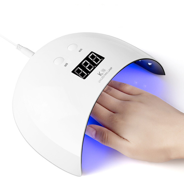 New Nail Phototherapy Lamp Dual Light Source Led Sun Light Uv Phototherapy Glue Infrared Intelligent Switch Nail Lamp