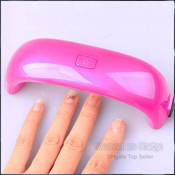 Gel Polish Lamp Led UV Light Nail Dryer Finger Dry Mini LED Nail Lamp Cute NailArt 9W