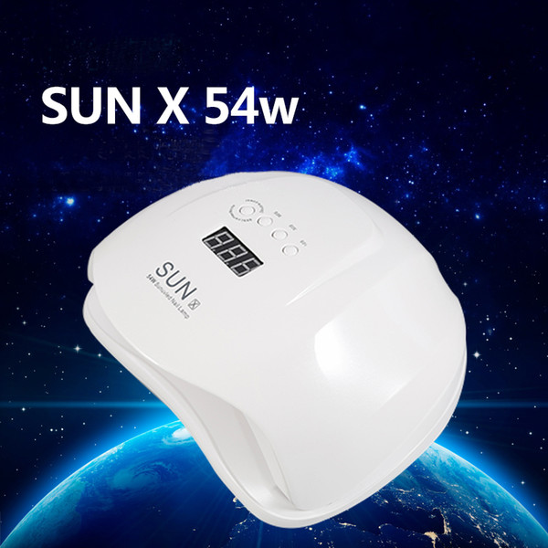 New SUNUV 54W X Professional Nail Lamp Nail Dryer 2019