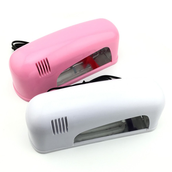 Wholesale- nail gel uv lamp 9W ~12 W / 220V-240V nail art tools dryer curing 1PCS 365nm UV bulb