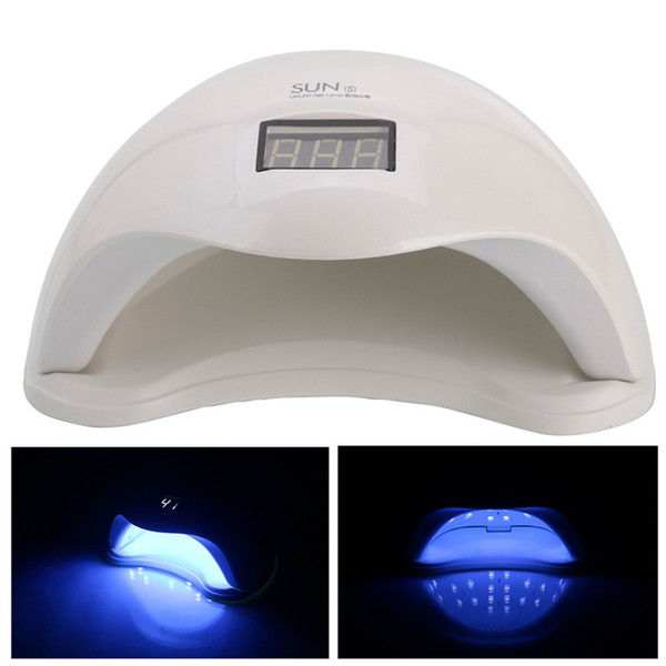 Nail Dryers 36W White Light SUN5 Sunlight Lamp LED Light Phototherapy Nail Gel Lamp Nail Art Salon US Standard White