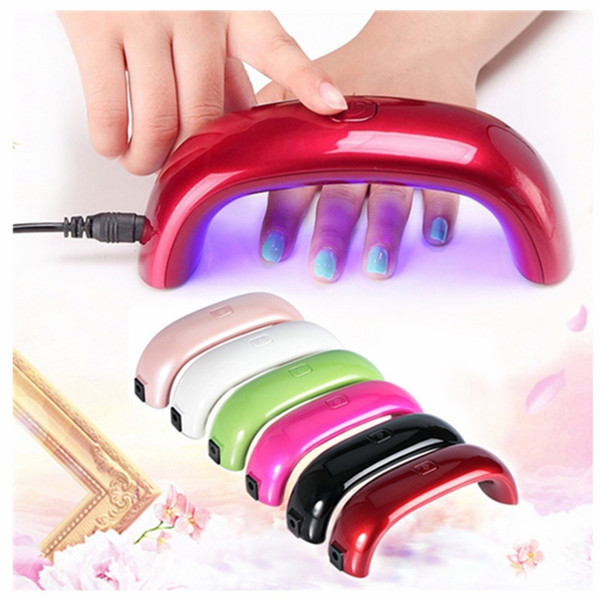 9W Women Fashion USB LED Lamp Light For Nail Dryer Nail Art Tools 004