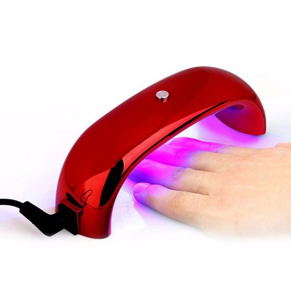 9W Mini USB LED UV Nail Lamp for Gel Polish Nail Dryers Curing Lamp Nail Art Manicure Tools