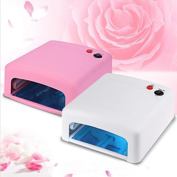 Professional High quality 36W UV Lamp Gel Nail Dryer 110V - 220V EU/US Plug Led Nail Lamp Curing Light Nail Art Dryer tools b094