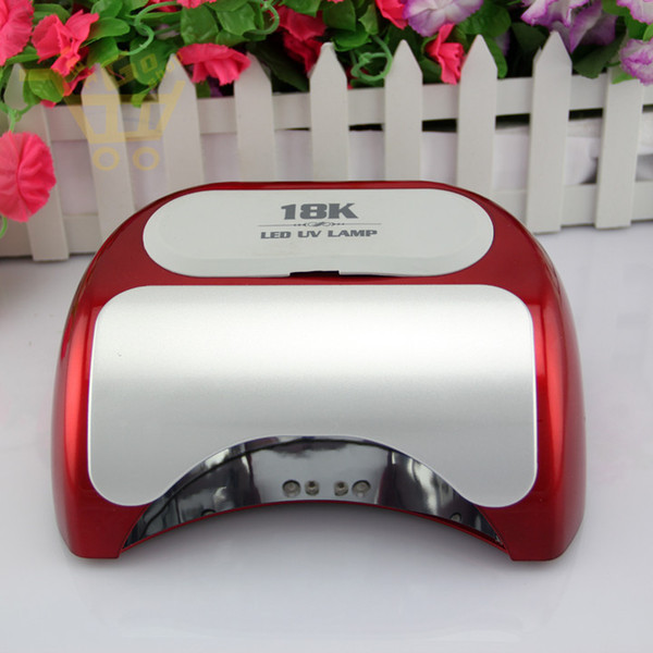 fashionable 18K model 36w UV 400nm led nail lamp for nail dryer used in nail beauty salon suitable for pedicure manicure kits