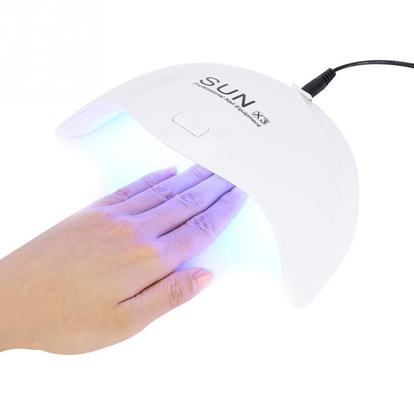 SUN X3 24W UV LED Nail Lamp Nail Dryer Machine Curing for Nail Gel Polish Drying Machine