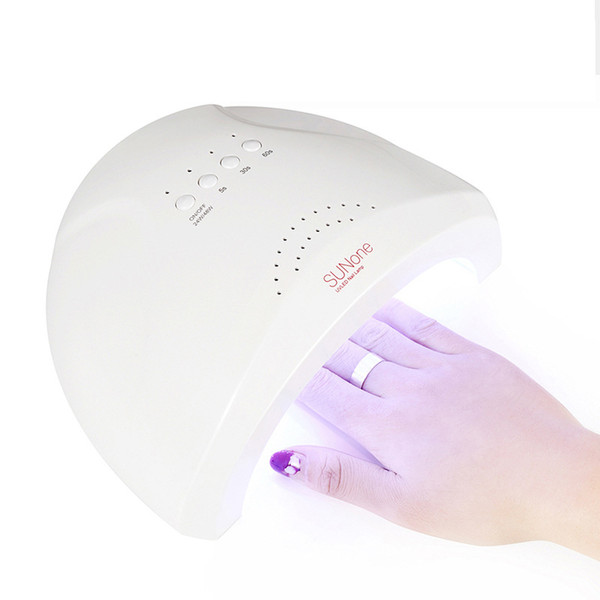 Brand SUNone 48W/24W LED UV Lamp Nail Dryer For Curing Gel Polish Art Tool Light Fingernail Toenail 5S 30S 60S Manicure Machine Y18100807