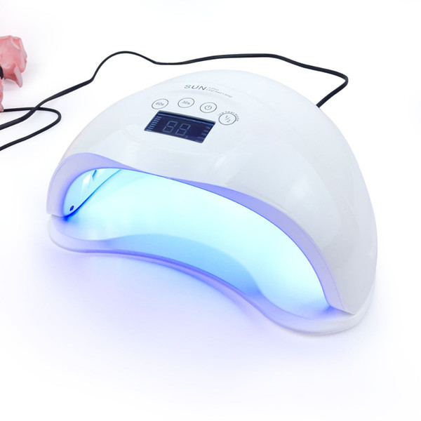 SUN5 Plus SUN5 48W Nail Dryer LED UV Lamp Nail Dual Hands Lamp Curing For UV Gel Nail Polish Free Shipping