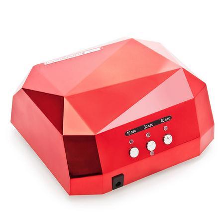 36W UV Led Lamp Nail Dryer 6 Color Diamond Shaped LED UV Lamp Nail Lamp Curing for UV LED Gel Nails Polish Nail Art Tools