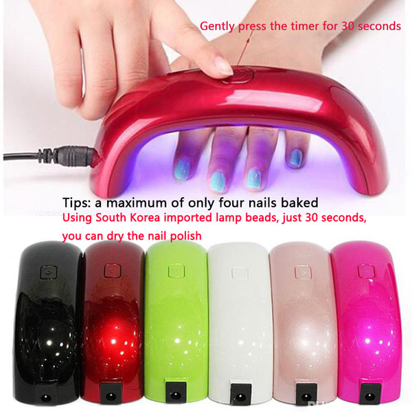 Mini USB Fast Dry Nail Dryer UV Curing Lamp Machine Gel Nail Polish Powerful UV Lamp Light Nail Polish