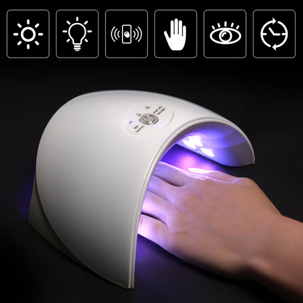 New 36W UV Led Lamp Nail Dryer For All Types Gel 12 Leds UV Lamp for Nail Machine Curing 60s/120s Timer USB Connector