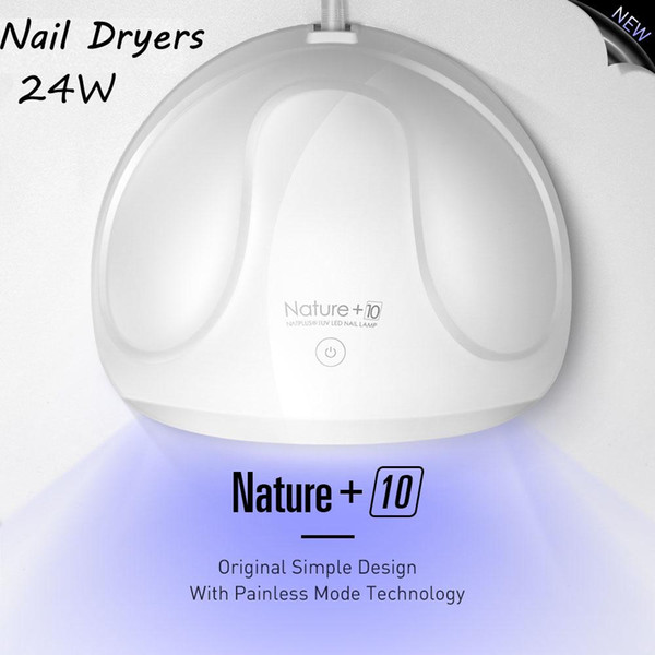 24W Nail Dryer UV Led Lamps Nail For Gel Polish Curing Nail Art Tools