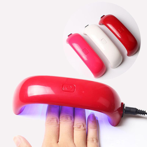 Mini USB 3 LED UV Nail Dryer Curing Lamp Machine Gel Nail Polish Powerful UV Lamp Polish Light Nails Facial Tools