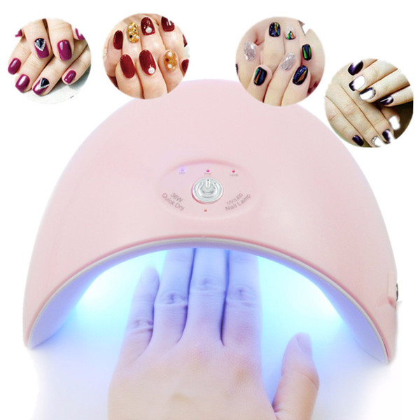 36W UV Led Lamp Lamp 12pcs LED Nail Dryer Nail Gel Polish Manicure Acrylic Curing Light Nail Art Tools USB Charging Smart Bulb