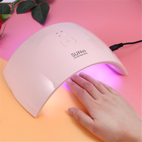 Sunshine UV LED Nail lamp SUN 9C 24W Double light sources Dryer Lamps for Fingernail manicure Toenail pedicure