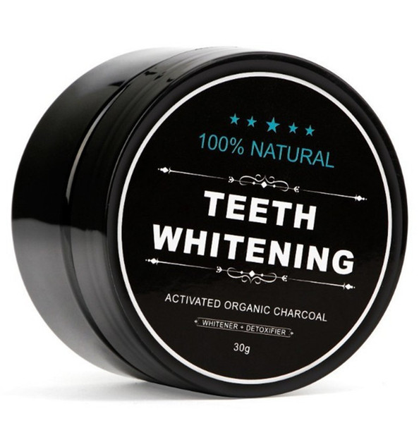 Black Toothpaste Activated Carbon Teeth Whitening Powder Charcoal Teeth Dental Oral Care Whitening Toothpaste 30g 50pcs