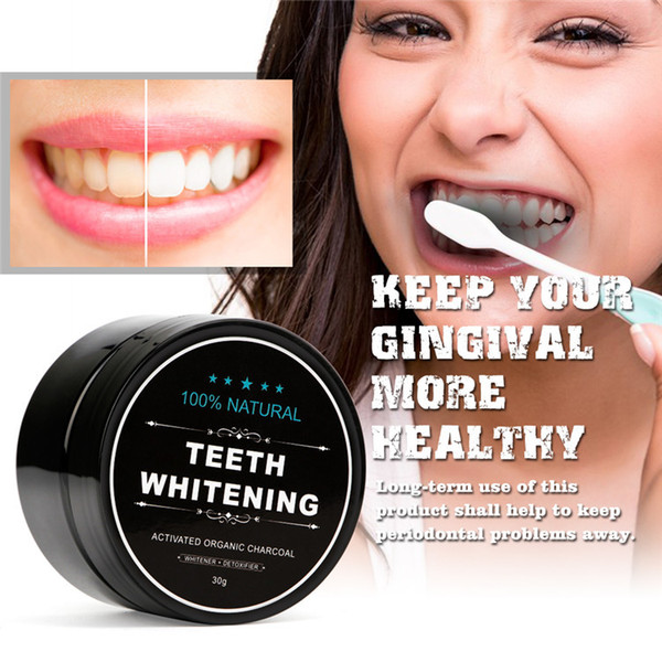 Hot Teeth Whitening Powder Nature Bamboo Activated Charcoal Smile Powder Decontamination Tooth Yellow Stain Bamboo Toothpaste Oral Care