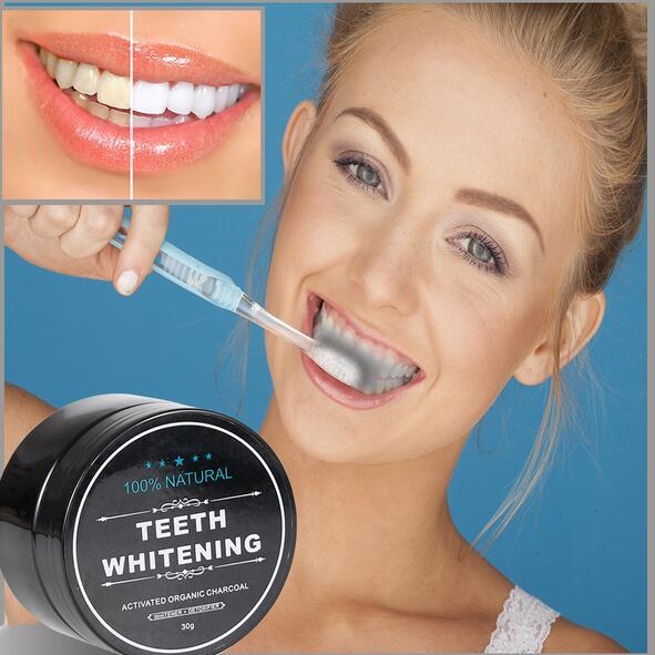 2017 Tooth Whitening Nature Bamboo Activated Charcoal Smile Powder Decontamination Tooth Yellow Stain Bamboo Toothbrush Toothpaste Oral Care