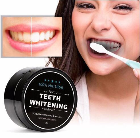 Teeth Whitening Powder Nature Bamboo Activated Charcoal Smile Powder Decontamination Tooth Yellow Stain Bamboo Toothpaste Oral Care