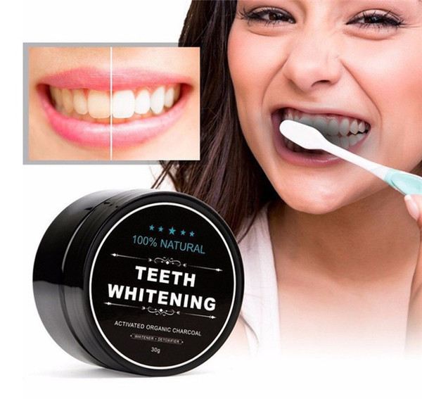 Teeth Whitening Powder Nature Bamboo Activated Charcoal Smile Powder Decontamination Tooth Yellow Stain Bamboo Toothpaste 350pcs